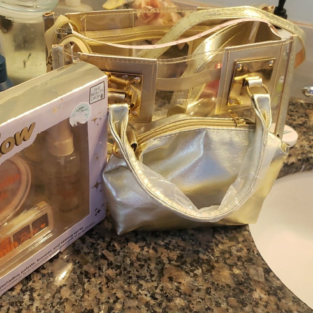 Cosmetic bag &  Vitaglow Makeup by Babe